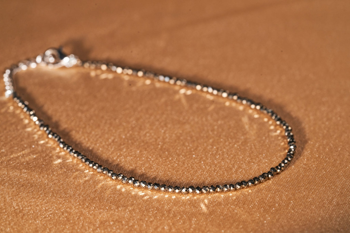 Pyrite Anklet