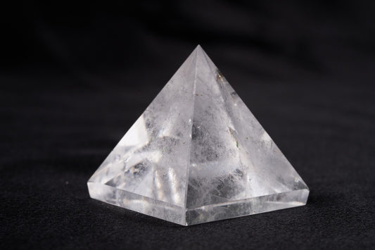 Clear Crystal Pyramid