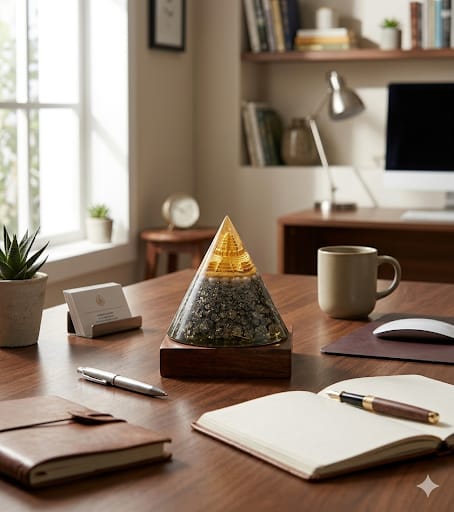 Pyrite Pyramid – Wealth & Confidence Energy