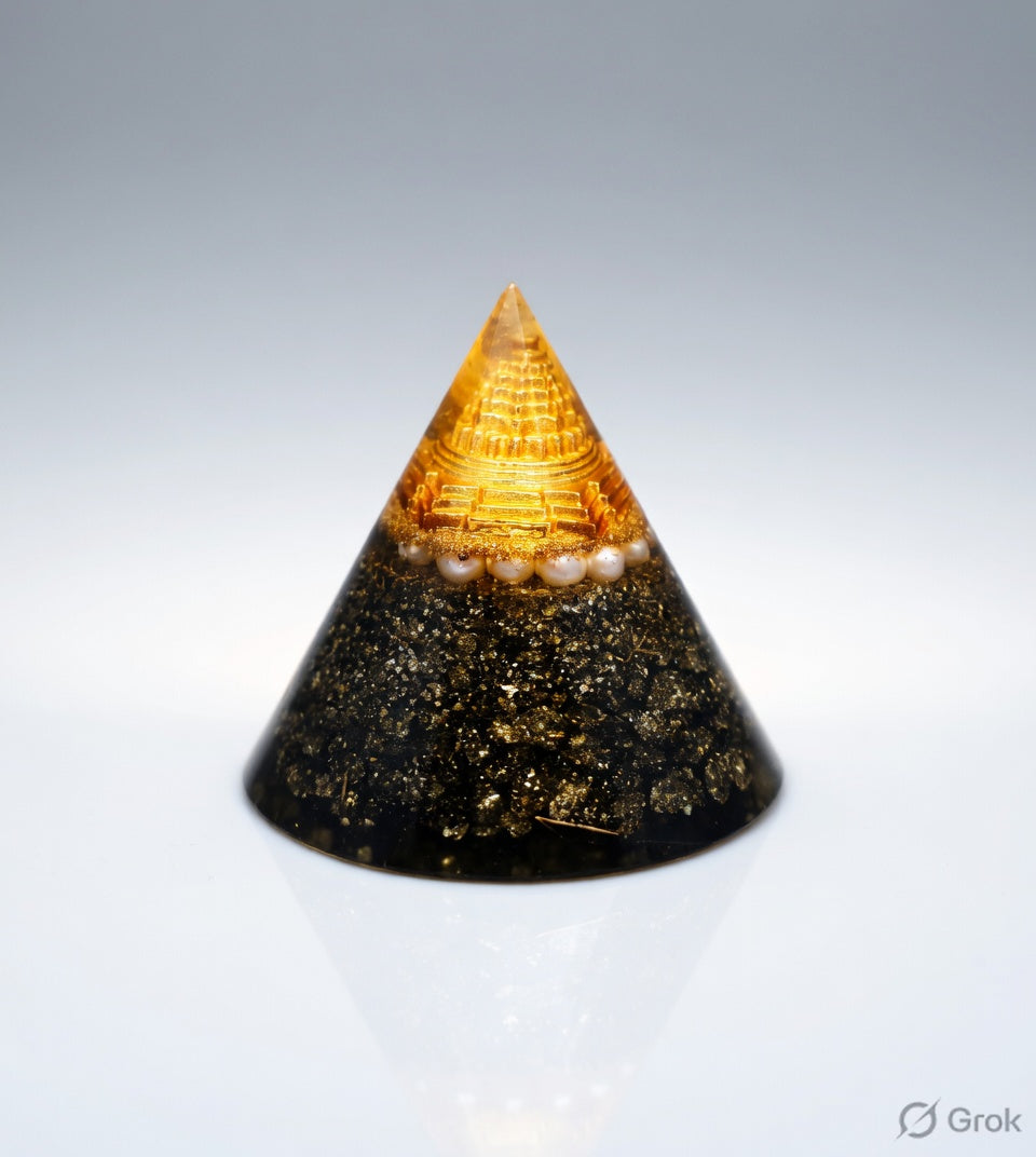 Pyrite Pyramid – Wealth & Confidence Energy